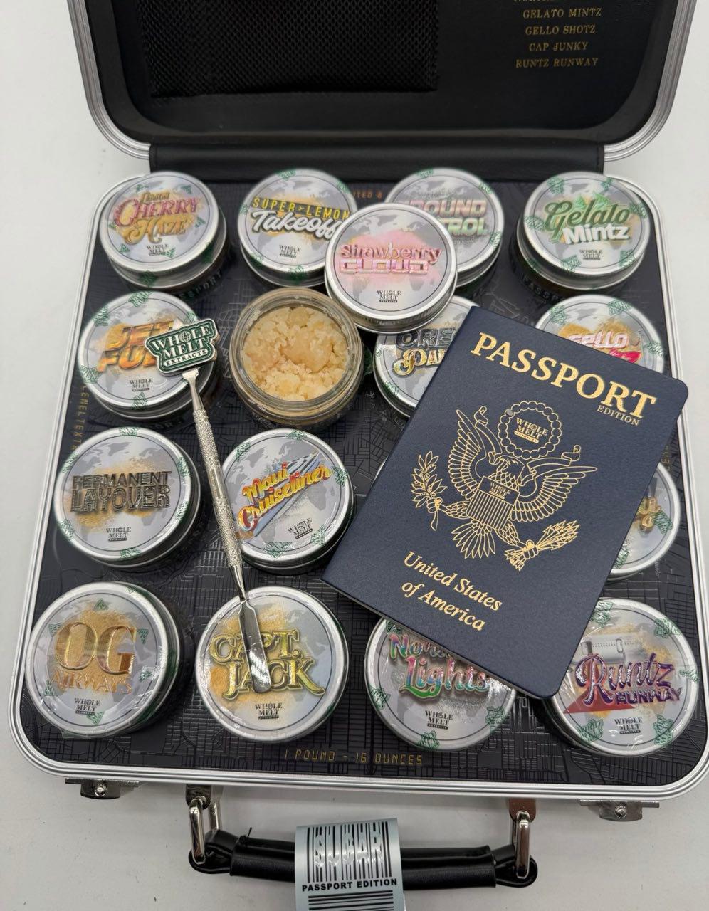 whole melts extracts 1lb baller box – passport edition whole melts extracts 1lb baller box – passport edition