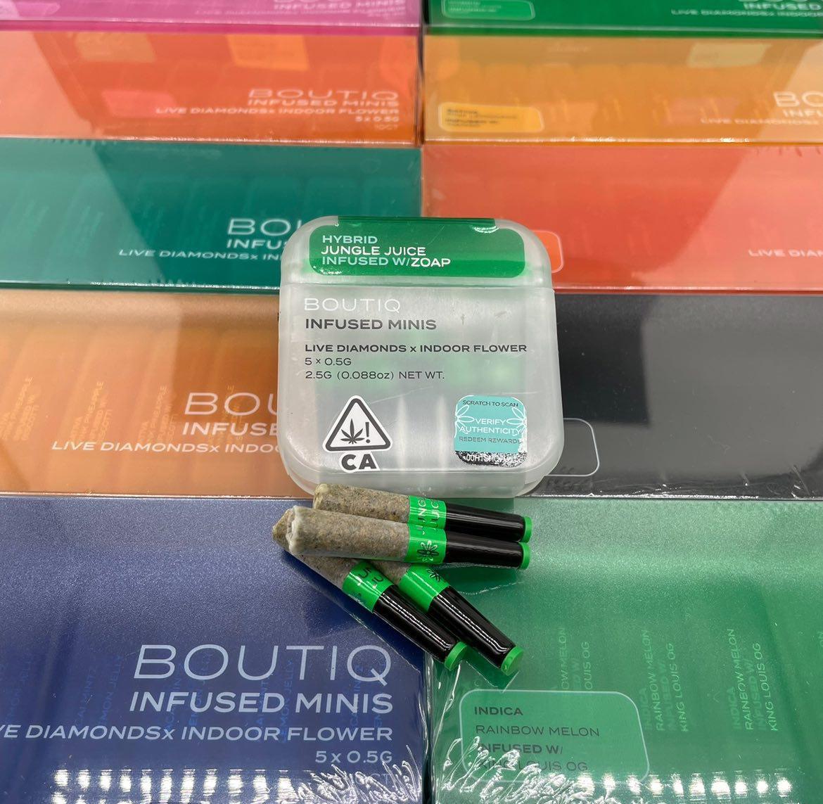 boutiq infused minis – jungle juice (5 x 0.5g) boutiq infused minis – jungle juice (5 x 0.5g)