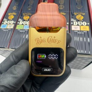 big chief duo 2g disposable – dual chamber full spectrum oil
