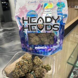heady heeds indoor indica flower – 3.5g