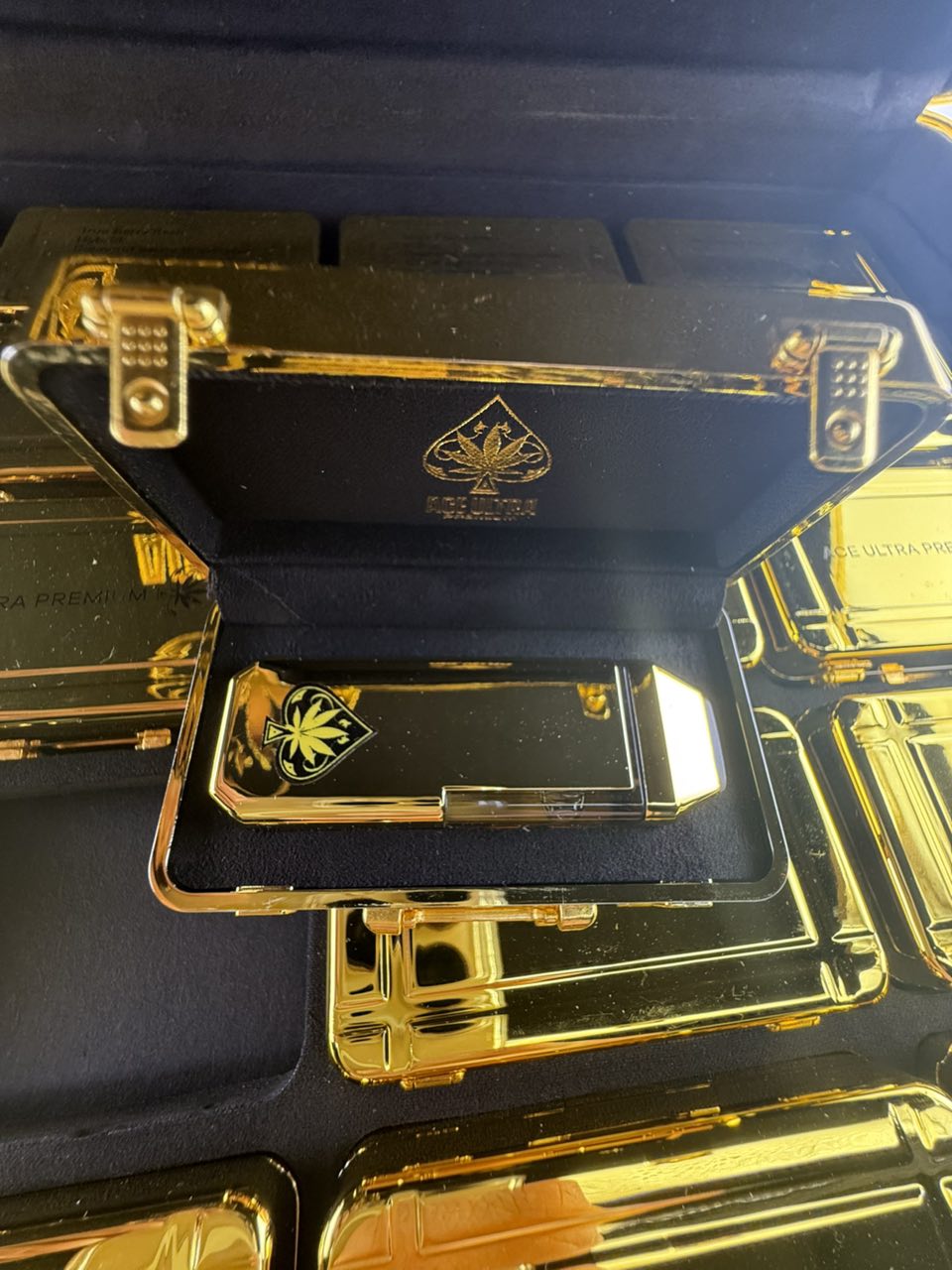 ace ultra premium gold edition locking stash box ace ultra premium gold edition locking stash box
