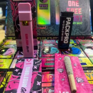 Home Wholesale display box of Fryd Extracts The OG Collection featuring 10 flavors and a free joint