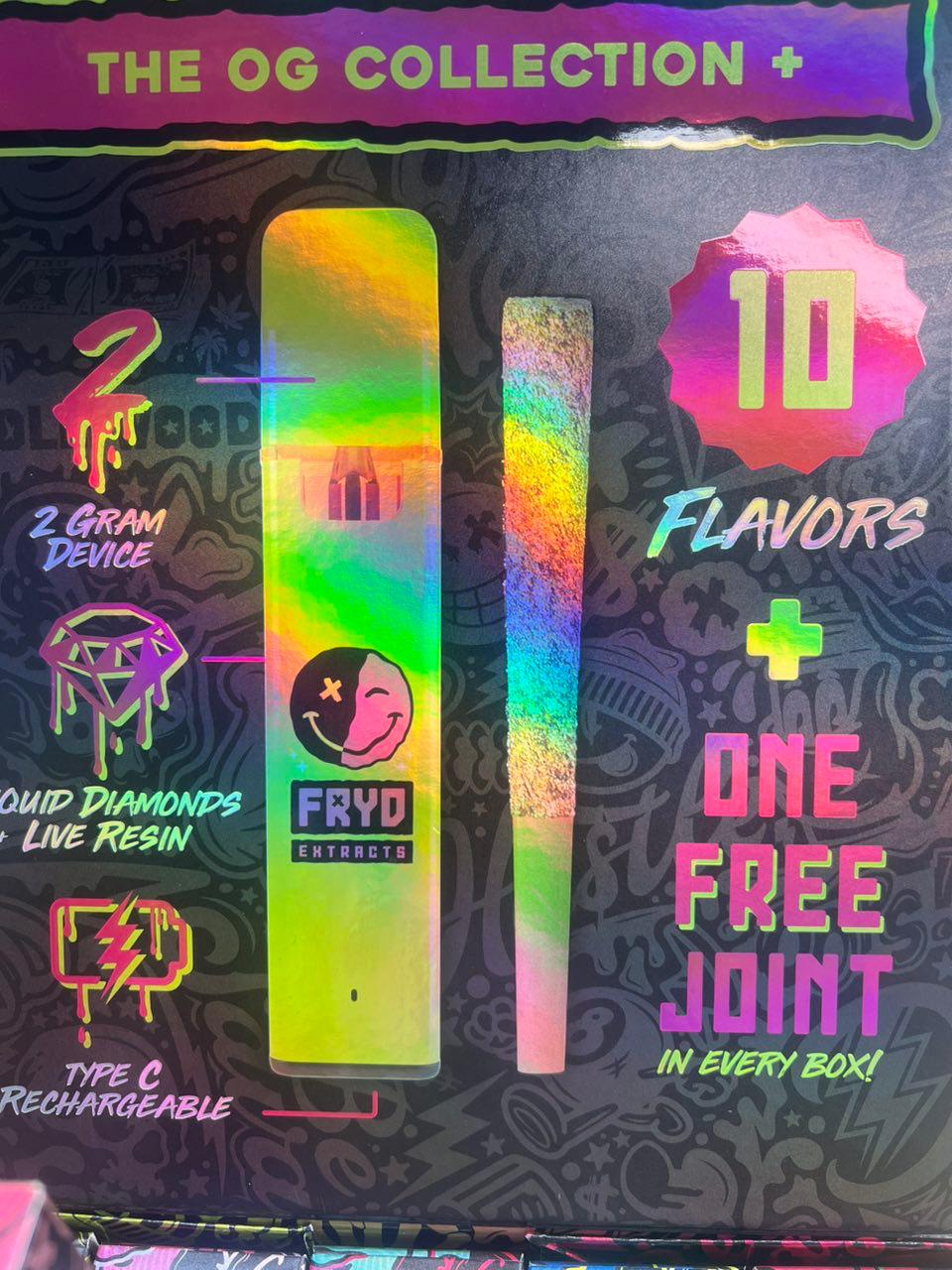 fryd extracts the og collection | 10 pack 2g disposables fryd extracts the og collection | 10 pack 2g disposables